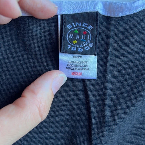 Black and white men tank top - size M - Picture 3 of 5